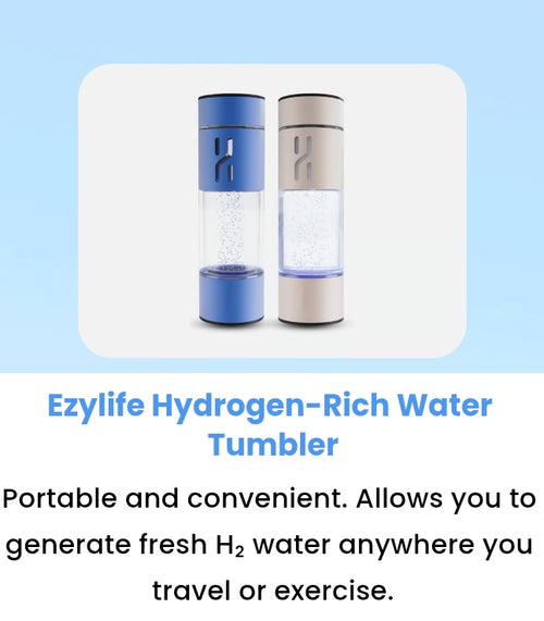 Ezylife Hydrogen-Rich Water Tumbler Set | PEM Tech