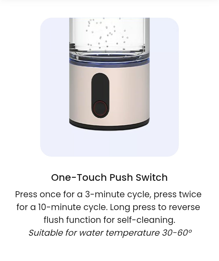Ezylife Hydrogen-Rich Water Tumbler | PEM Tech / Ezylife 富氢水杯