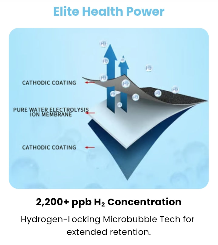 Ezylife Hydrogen-Rich Water Machine / Dispenser /micro-bubbles / sparking milk